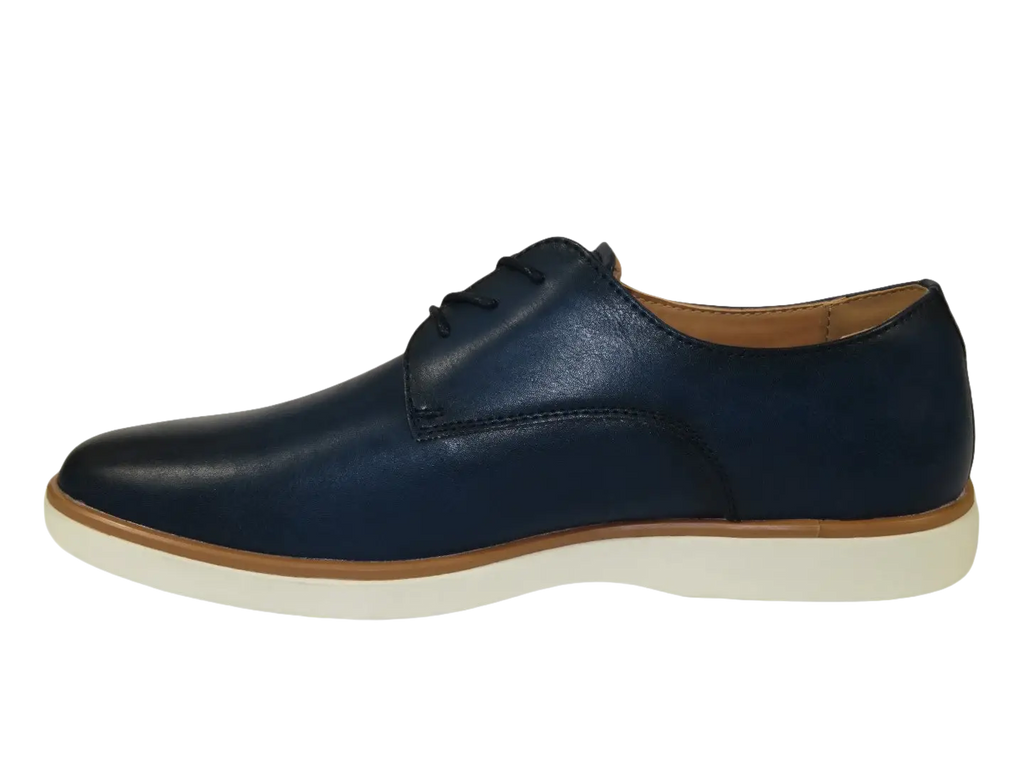 Men's Shoes By Santino Luciano Dress Comfort Light Weight H2461 Navy Blue