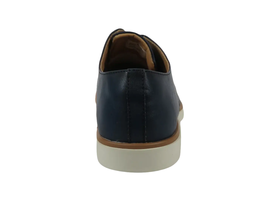 Men's Shoes By Santino Luciano Dress Comfort Light Weight H2461 Navy Blue