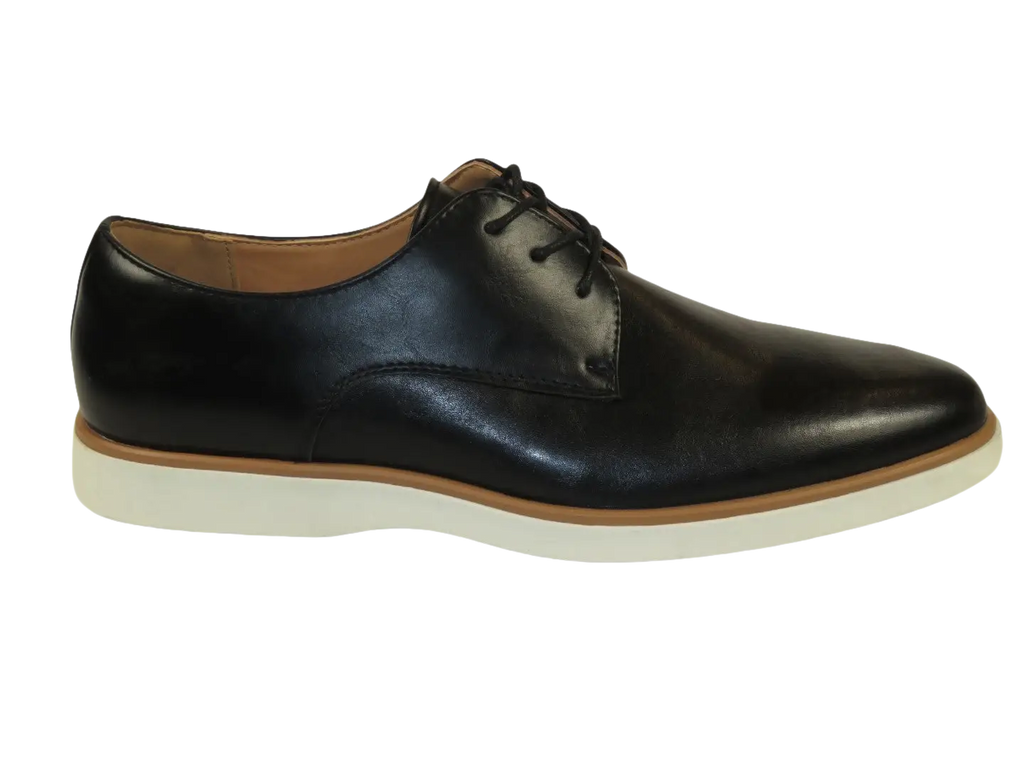 Men's Shoes By Santino Luciano Dress Comfort Light Weight H2461 Black