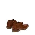 Men's Steve Madden Chuka Comfort Boot Soft Leather Lace up Harros Tan