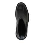 Men's Slip On Boot STEVE MADDEN Leather Upper Plain Toe Hatton Black