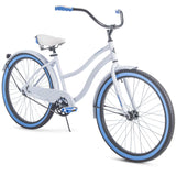 Huffy 26" Cranbrook Womens Cruiser Bike with Perfect Fit Frame White