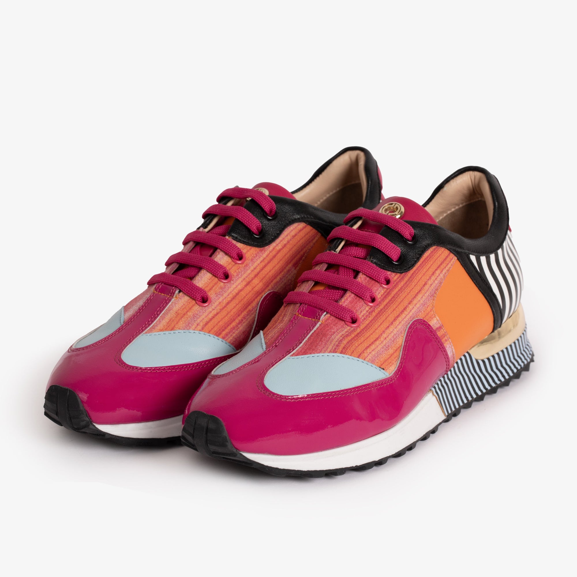 Vinci  Santa Amaro Multi Color Fuchsia Women Sneaker