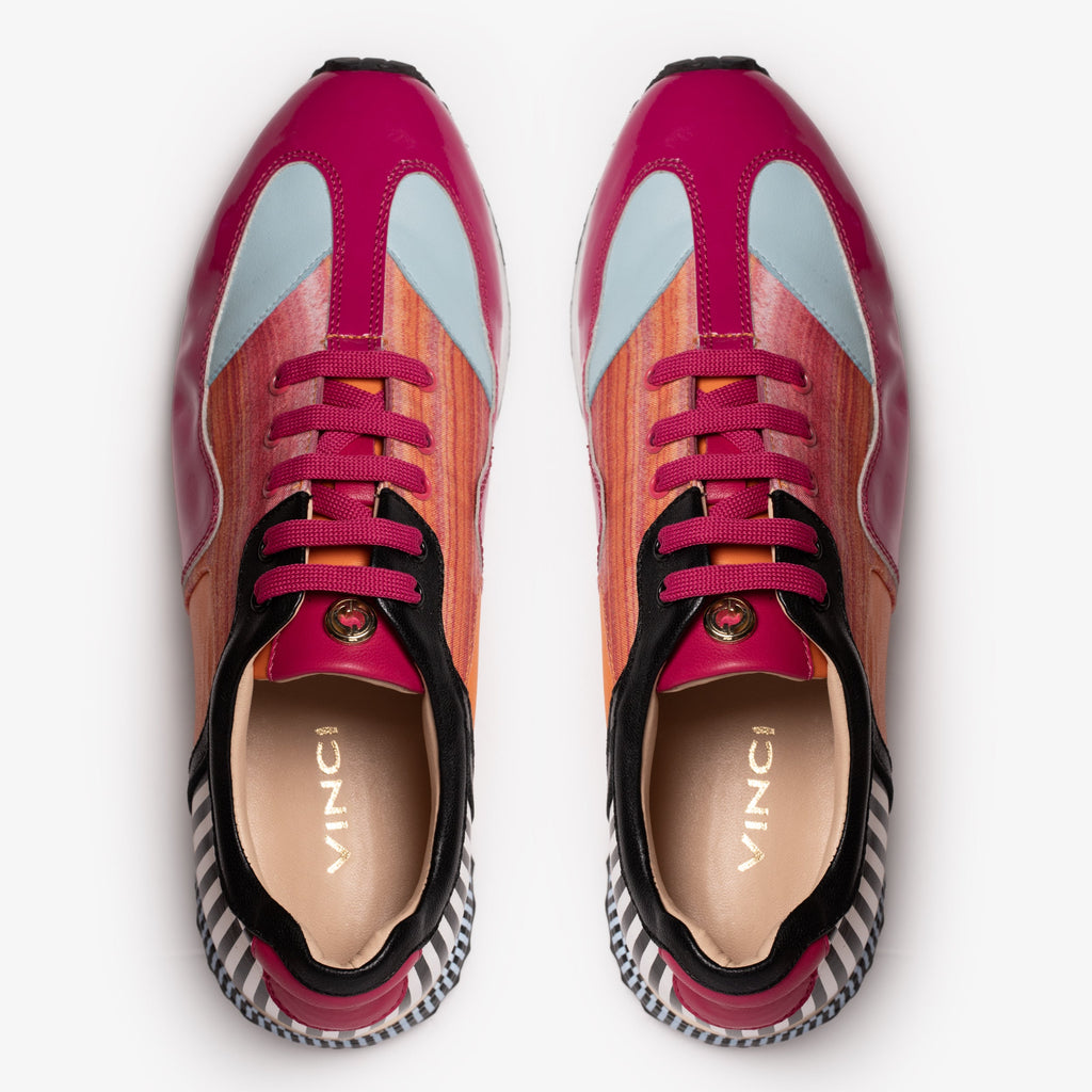 Vinci  Santa Amaro Multi Color Fuchsia Women Sneaker