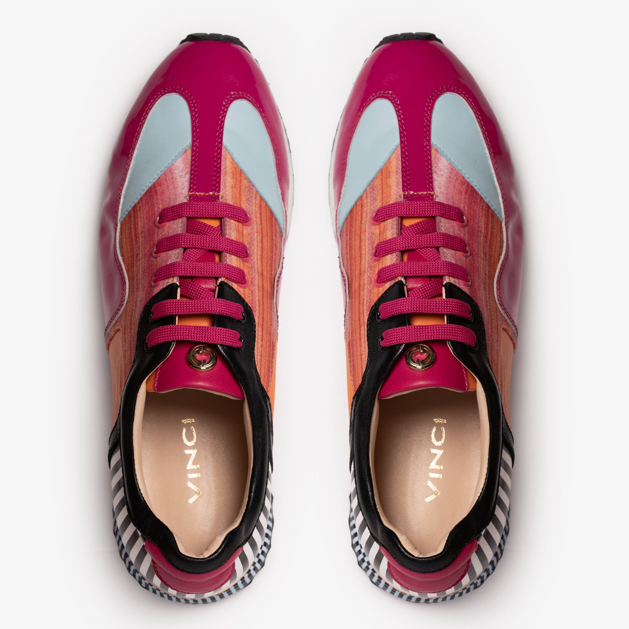 Vinci  Santa Amaro Multi Color Fuchsia Women Sneaker