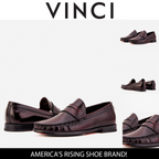The Belmont Burgundy Polished Leather Men Loafer
