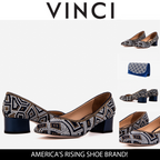 The Nampula Navy Crystal-Embellished Leather Women Pump