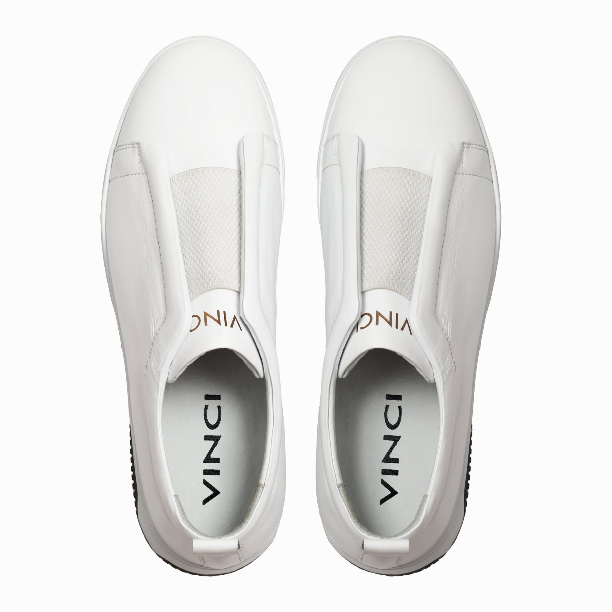 Vinci The Urgup White Men Leather Dress Sneaker