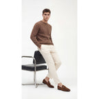 Vinci The Brooks Brown Suede Bit Loafer Men Shoe