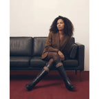 Vinci The Bellina Black Leather Women’s Knee-High Women Boot
