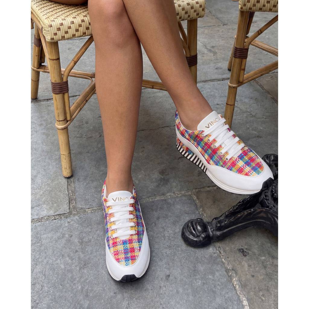 The Valencia White Leather Women Sneaker