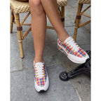 The Valencia White Leather Women Sneaker