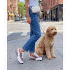 The Valencia White Leather Women Sneaker