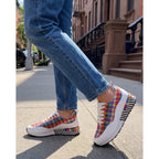 The Valencia White Leather Women Sneaker