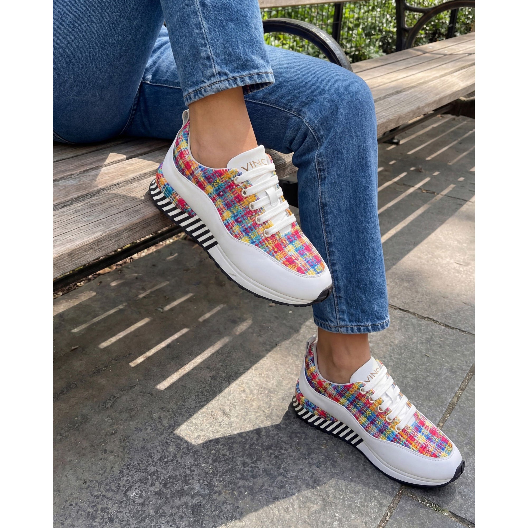 The Valencia White Leather Women Sneaker