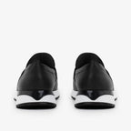 The Lumina Black Buffalo Leather Women Sneaker