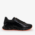 Vinci The Caesars Black Leather  Men Sneaker