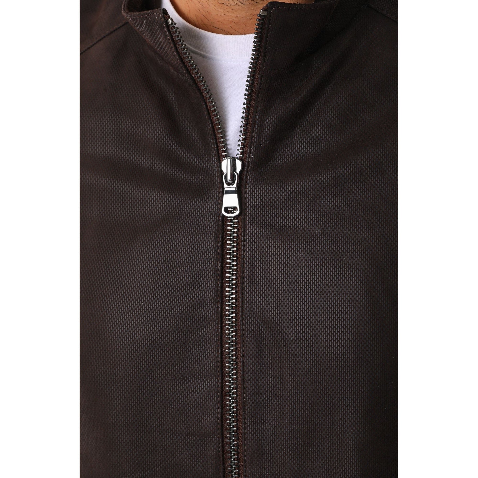 The Varden Brown Leather Men Jacket