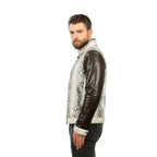The Masten Snake Natural Leather Men Jacket