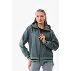 The Polar Green Leather Women Jacket
