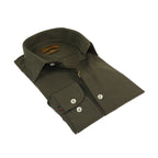 Giorgio Belman Shirts Stretchable Fabric Soft and Comfortable GB-MAGGI 23 Olive