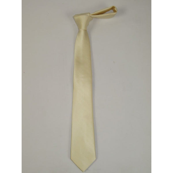 Men's Tie ZENIO By Stacy Adams Slim Skinny Twill Woven Soft Silky Z9 Ivory