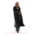 The Virelli Reversible Leather Women Jacket Black