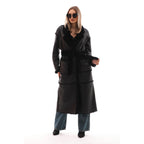 The Virelli Reversible Leather Women Jacket Black