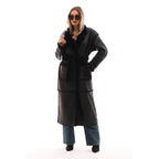 The Virelli Reversible Leather Women Jacket Black