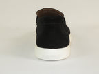 Men's Slip On Shoes By SHENBINS Soft Suede Leather Hand Made in Turkey 0870 Black