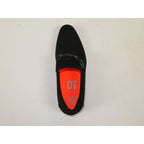 Men's TAYNO Shoes The Caprio S TAYNO Suede Bit Loafer Black Suede