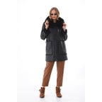 The Boreal Black Leather Women Jacket