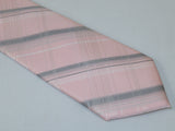 Men's Calvin Klein Tie Classic Woven Silky Feel #Calvin-1 Pink