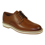 Men's Cole Haan Leather Shoes Lace up Derby Comfort Morse 41601 Tan