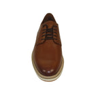 Men's Cole Haan Leather Shoes Lace up Derby Comfort Morse 41601 Tan