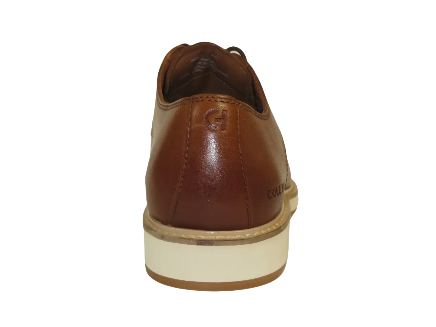 Men's Cole Haan Leather Shoes Lace up Derby Comfort Morse 41601 Tan