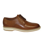 Men's Cole Haan Leather Shoes Lace up Derby Comfort Morse 41601 Tan