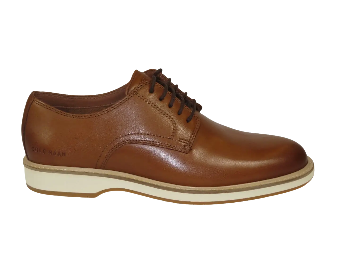 Men's Cole Haan Leather Shoes Lace up Derby Comfort Morse 41601 Tan