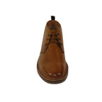 Men's Steve Madden Chuka Comfort Boot Soft Leather Lace up Harros Tan