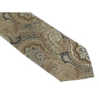 Men's Stacy Adams Tie and Hankie Set Fancy Woven Silky Satin #SAT62 Tan