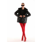 The Prague Black Leather Women Jacket