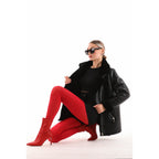 The Prague Black Leather Women Jacket