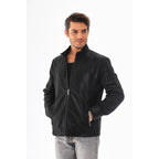 The Varden Black Leather Men Jacket