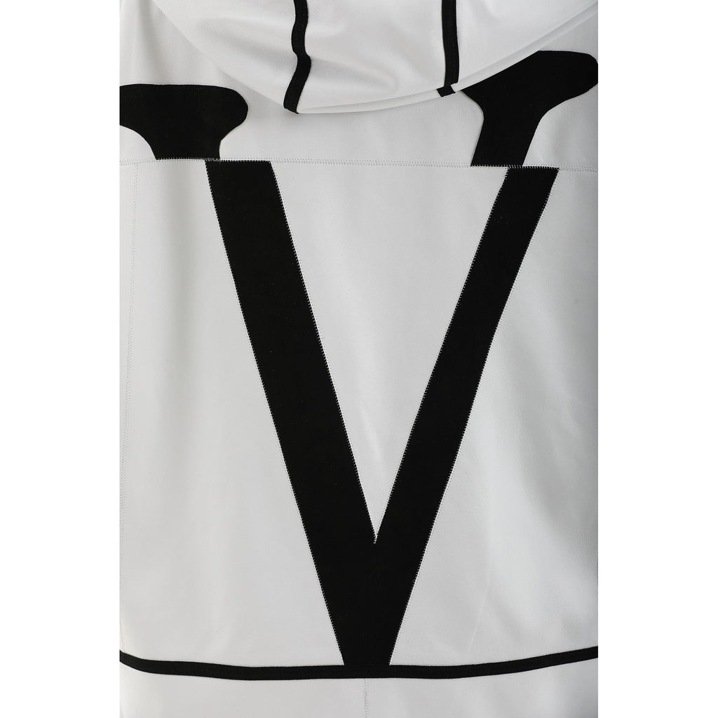 Vinci The Vega White Reversible Leather Women Jacket