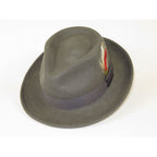 Men's Broner Wool Hat Classic Soft Fedora STREETWISE 73-043 Steel Grey