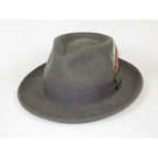 Men's Broner Wool Hat Classic Soft Fedora STREETWISE 73-043 Steel Grey