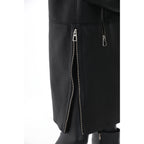Vinci The Onyx Black Shearling & Fox Fur Leather Women Jacket