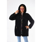 The Prisma Multicolor Leather Women Jacket