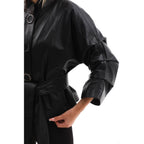 The Odessa Black Leather Women Jacket