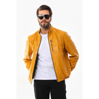 The Como Reversible Mustard Yellow & Black Leather Bomber Jacket